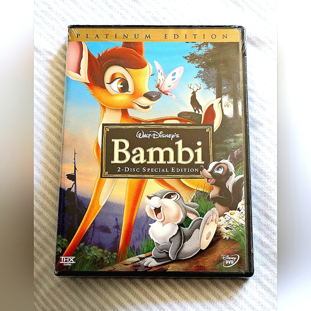 Disney's Bambi 2-Disc DVD Special Platinum Edition NEW! Sealed